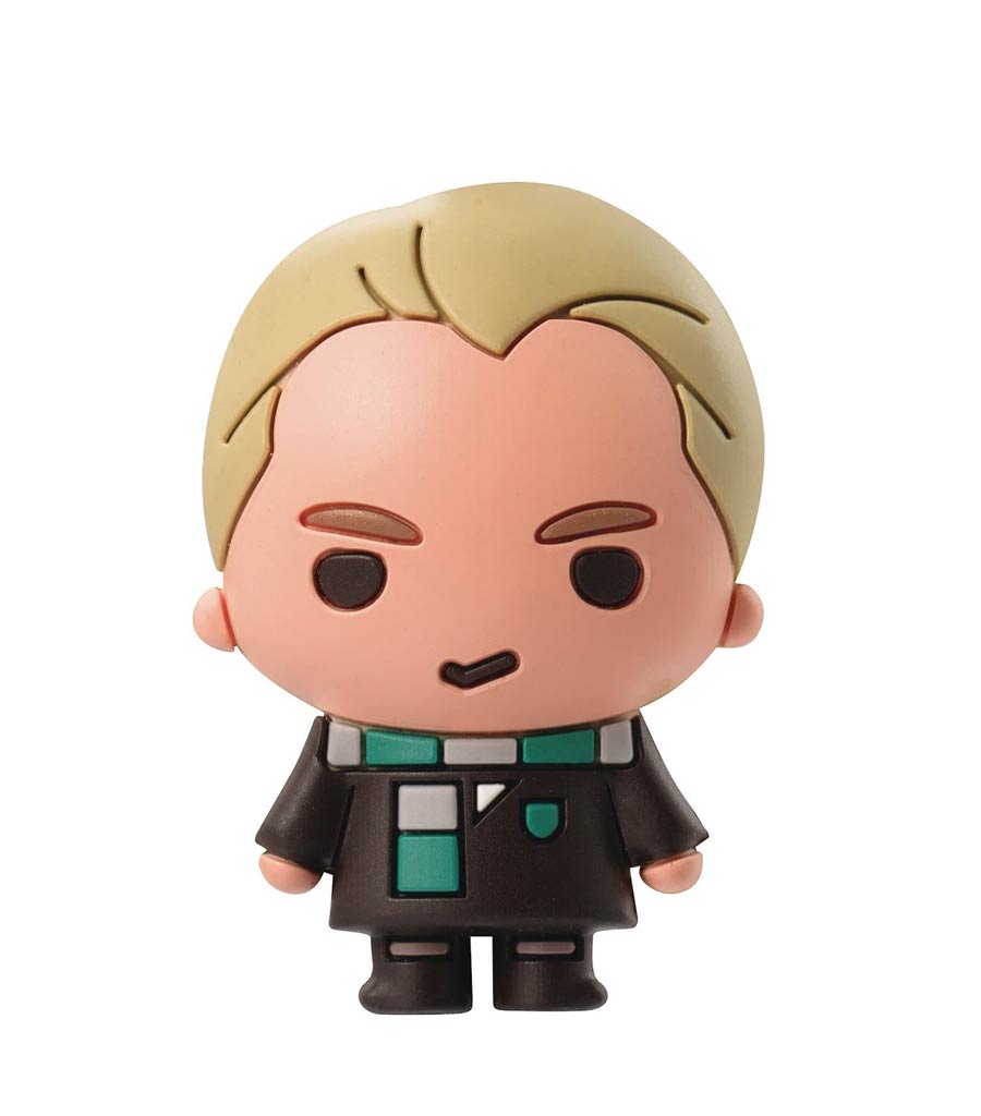 Harry Potter 3D Foam Magnet - Draco With Scarf