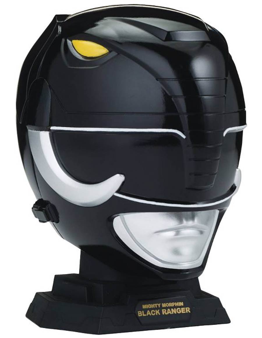 Mighty Morphin Power Rangers Legacy 1/4 Scale Helmet Collection Assortment C - Black Ranger