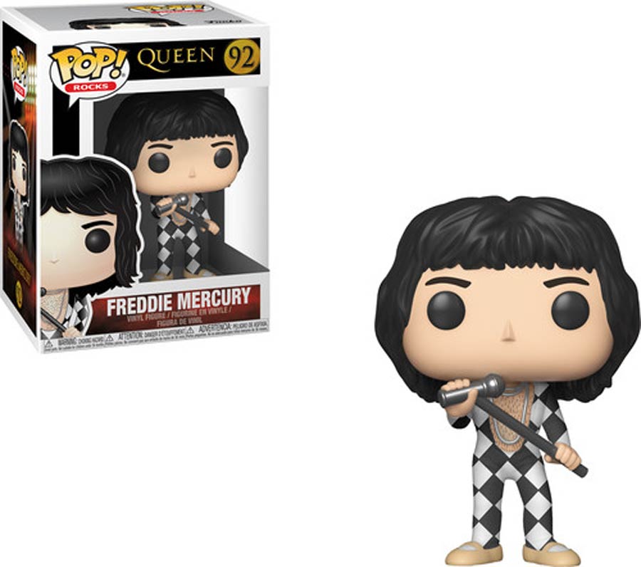 POP Rocks 92 Queen Freddie Mercury Vinyl Figure