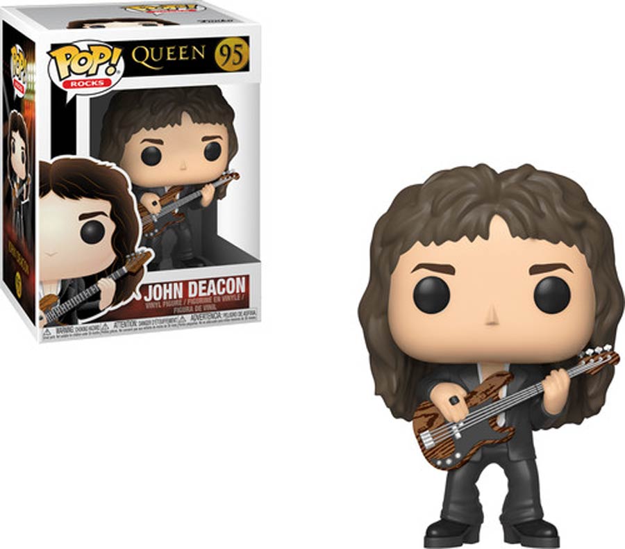 POP Rocks 95 Queen John Deacon Vinyl Figure