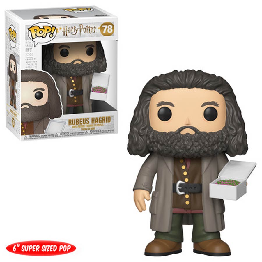 POP Harry Potter 78 Rubeus Hagrid With Cake 6-Inch Vinyl Figure