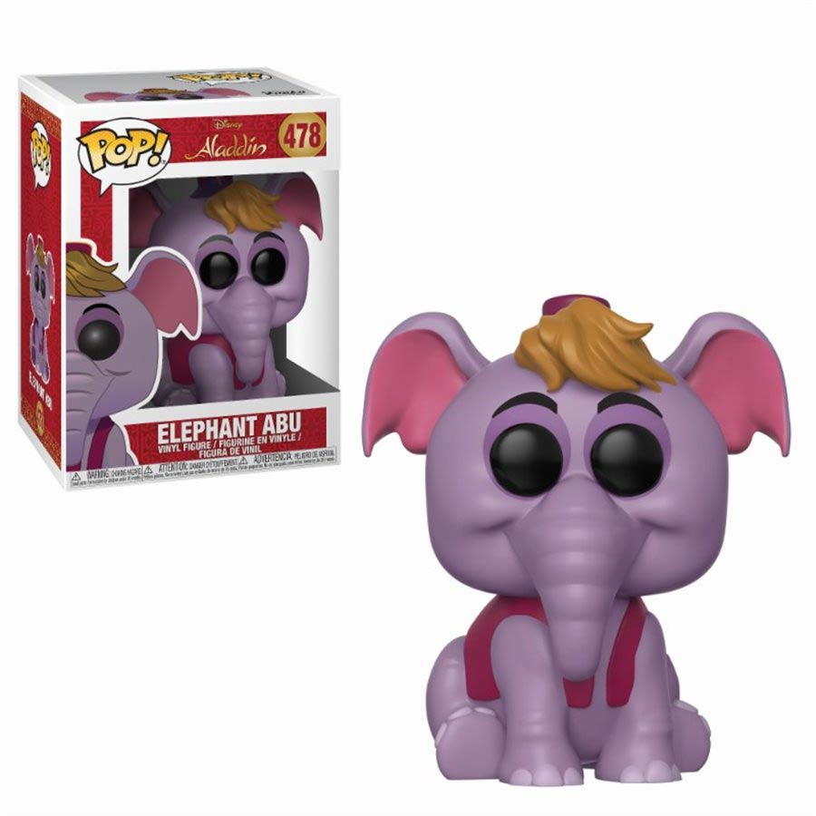 POP Disney 478 Aladdin Elephant Abu Vinyl Figure