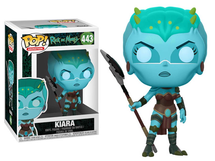 POP Animation 443 Rick And Morty Kiara Vinyl Figure