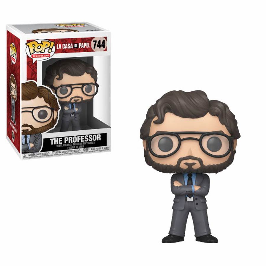 POP Television 744 Money Heist (La Casa de Papel) The Professor Vinyl Figure
