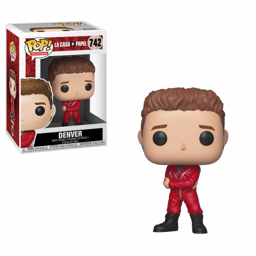 POP Television 742 Money Heist (La Casa de Papel) Denver Vinyl Figure
