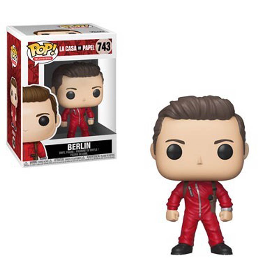 POP Television 743 Money Heist (La Casa de Papel) Berlin Vinyl Figure