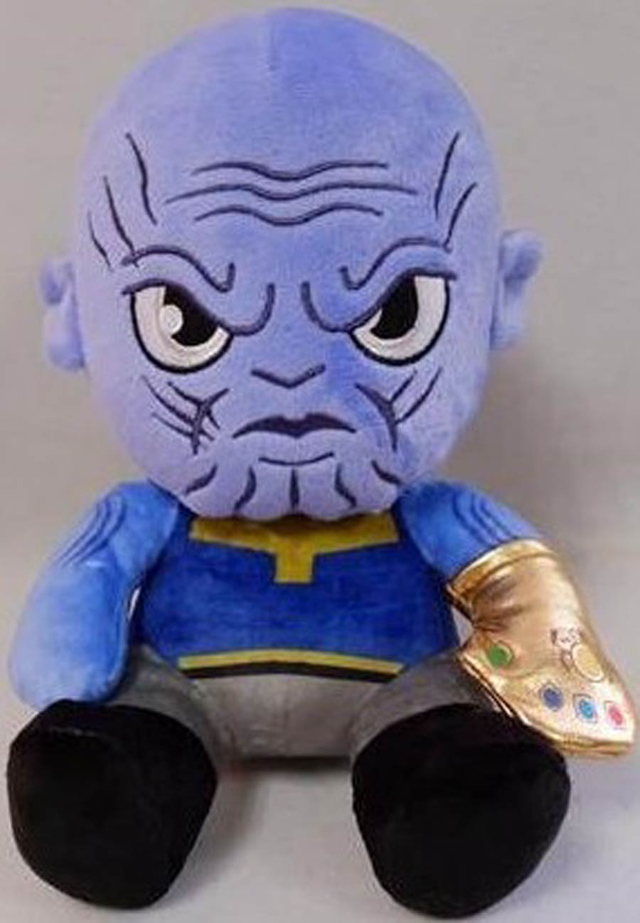 Marvel Avengers Infinity War Thanos Sitting Phunny Plush By KidRobot