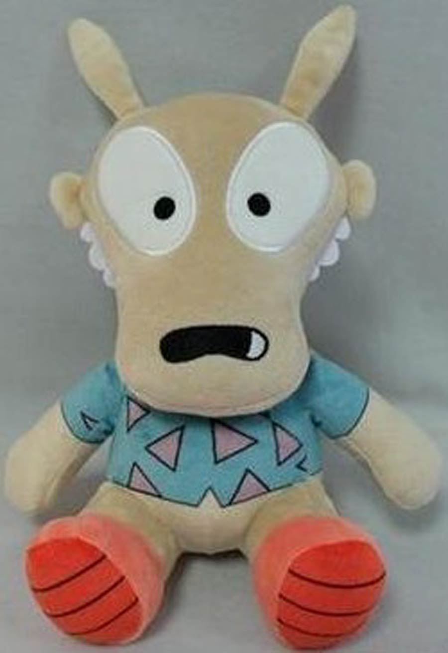 Nickelodeon Rocko Sitting Phunny Plush By KidRobot