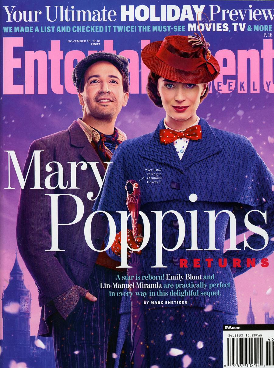 Entertainment Weekly #1537 November 16 2018