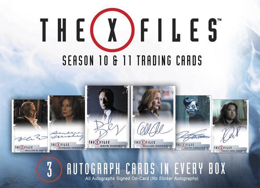 X-Files Season 10 & 11 Trading Cards Pack