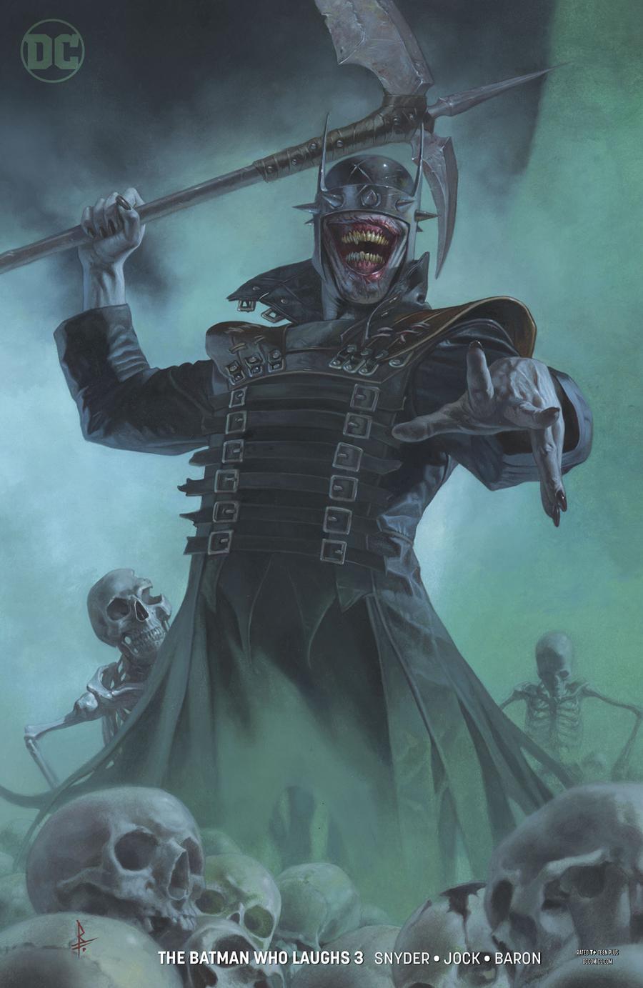 Batman Who Laughs #3 Cover B Variant Riccardo Federici Cover