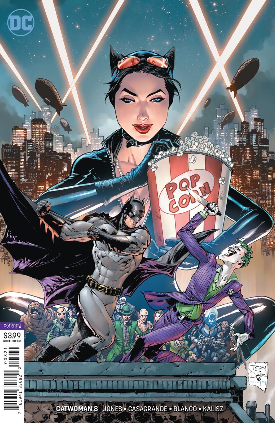 Catwoman Vol 5 #8 Cover B Variant Tony S Daniel Cover