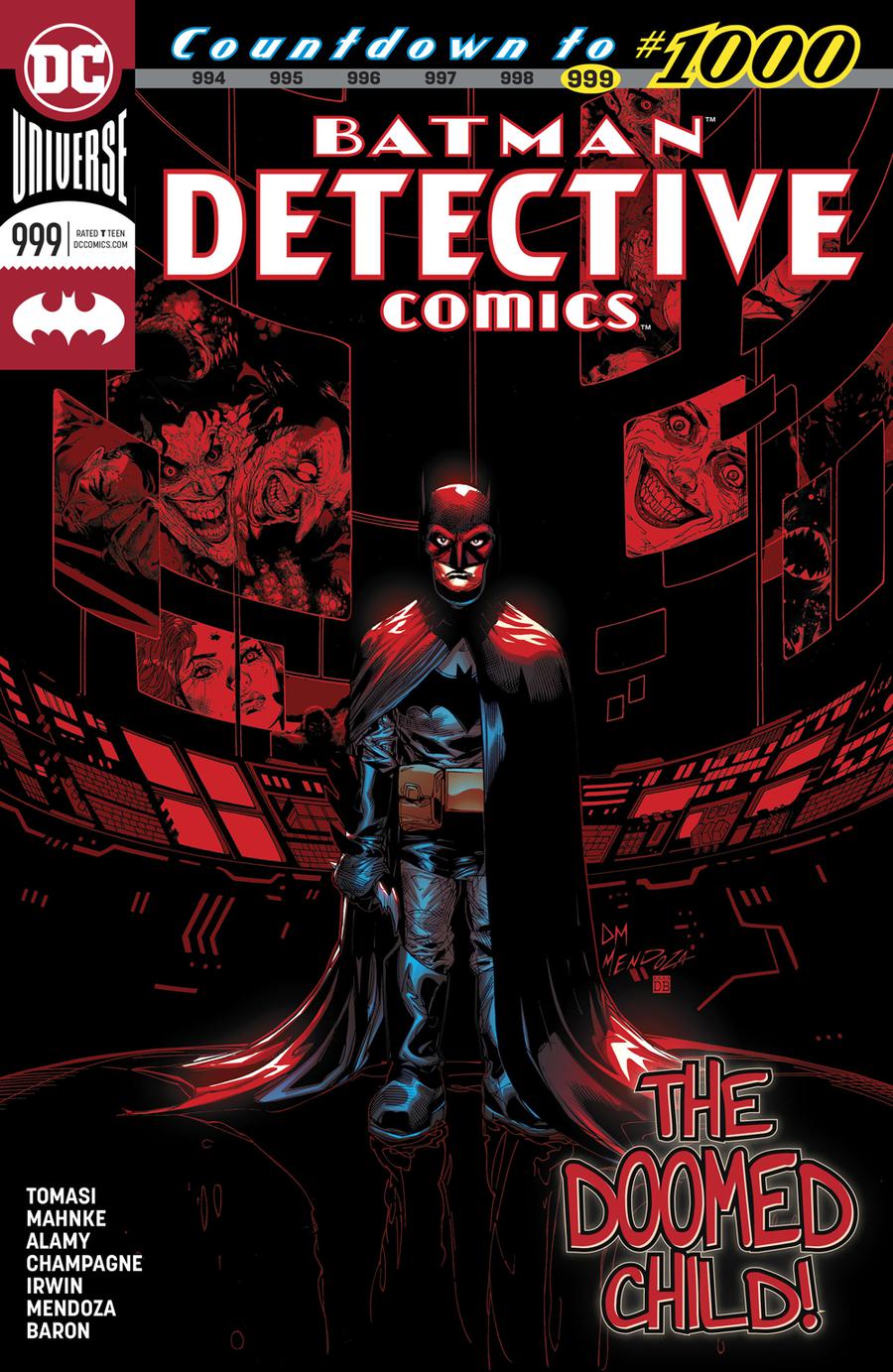 Detective Comics Vol 2 #999 Cover A Regular Doug Mahnke & Jaime Mendoza Cover