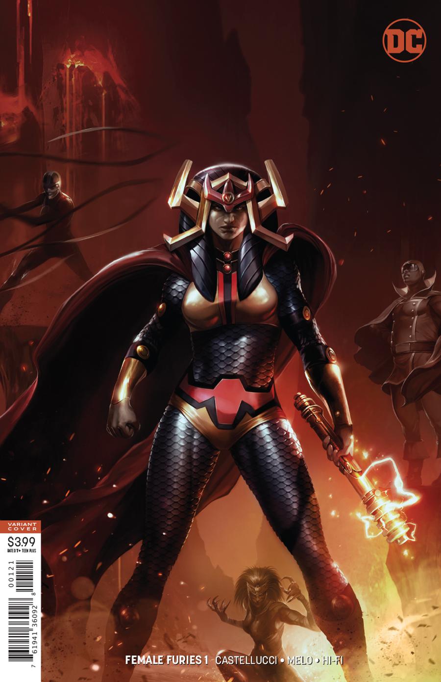 Female Furies #1 Cover B Variant Francesco Mattina Cover