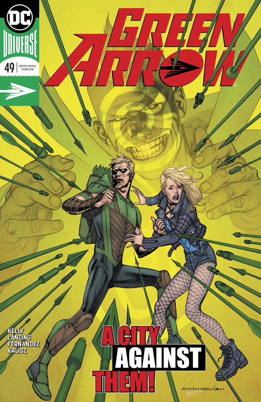 Green Arrow Vol 7 #49 Cover A Regular Kevin Nowlan Cover