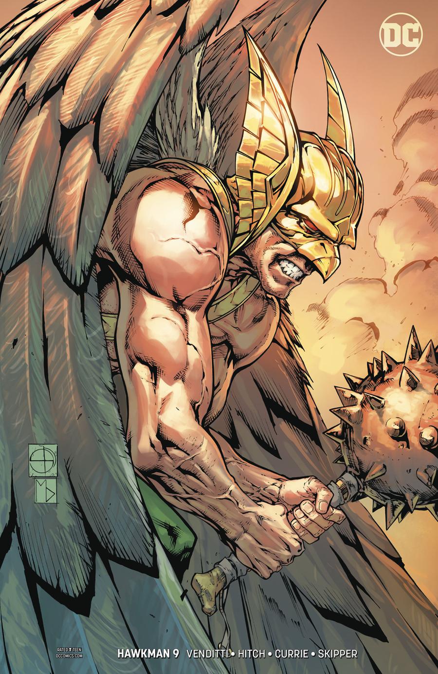 Hawkman Vol 5 #9 Cover B Variant Shane Davis Cover