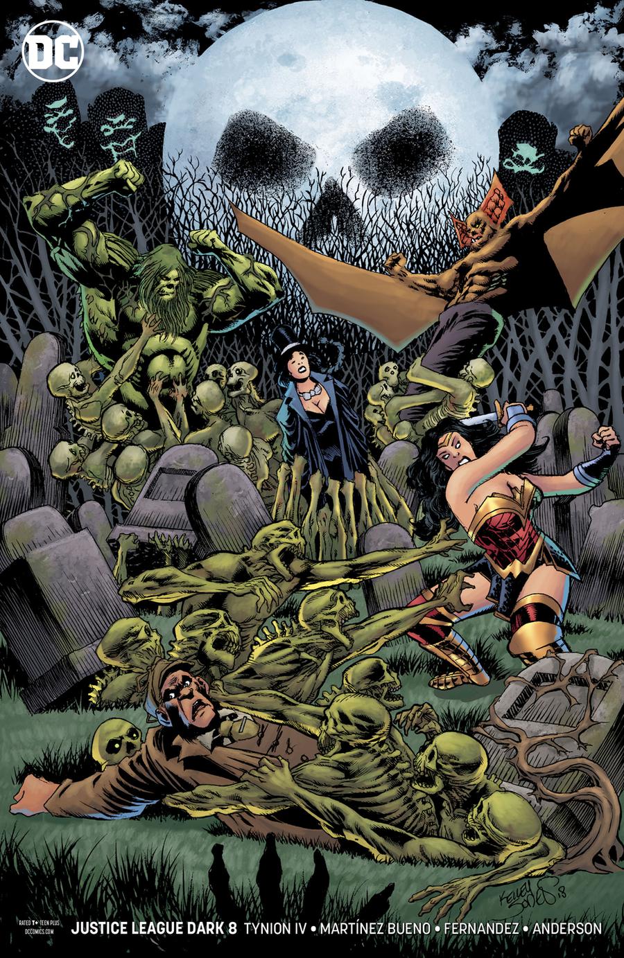 Justice League Dark Vol 2 #8 Cover B Variant Kelley Jones Cover