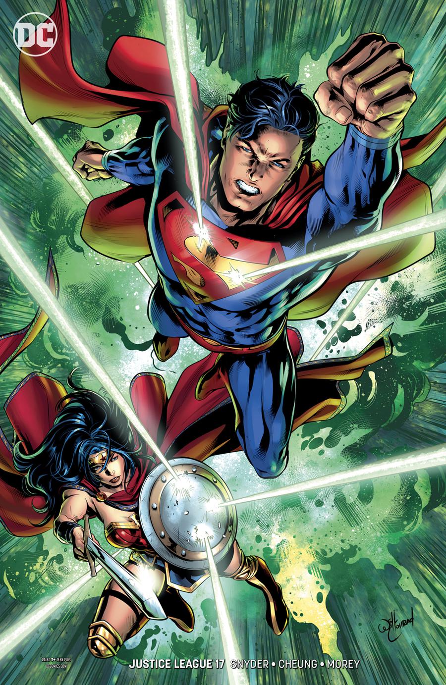 Justice League Vol 4 #17 Cover B Variant Will Conrad Cover