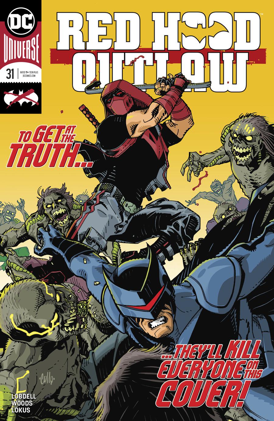 Red Hood Outlaw #31 Cover A Regular Pete Woods Cover