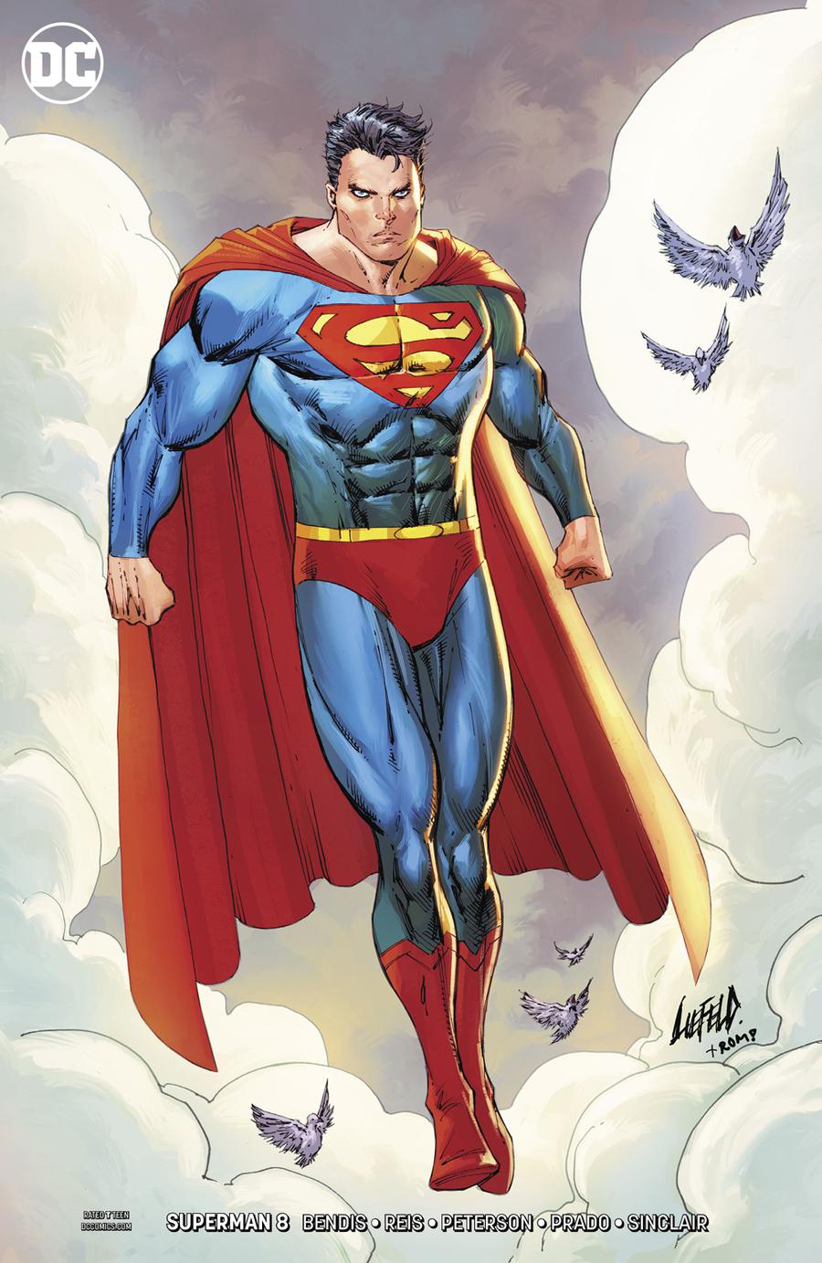 Superman Vol 6 #8 Cover B Variant Rob Liefeld Cover