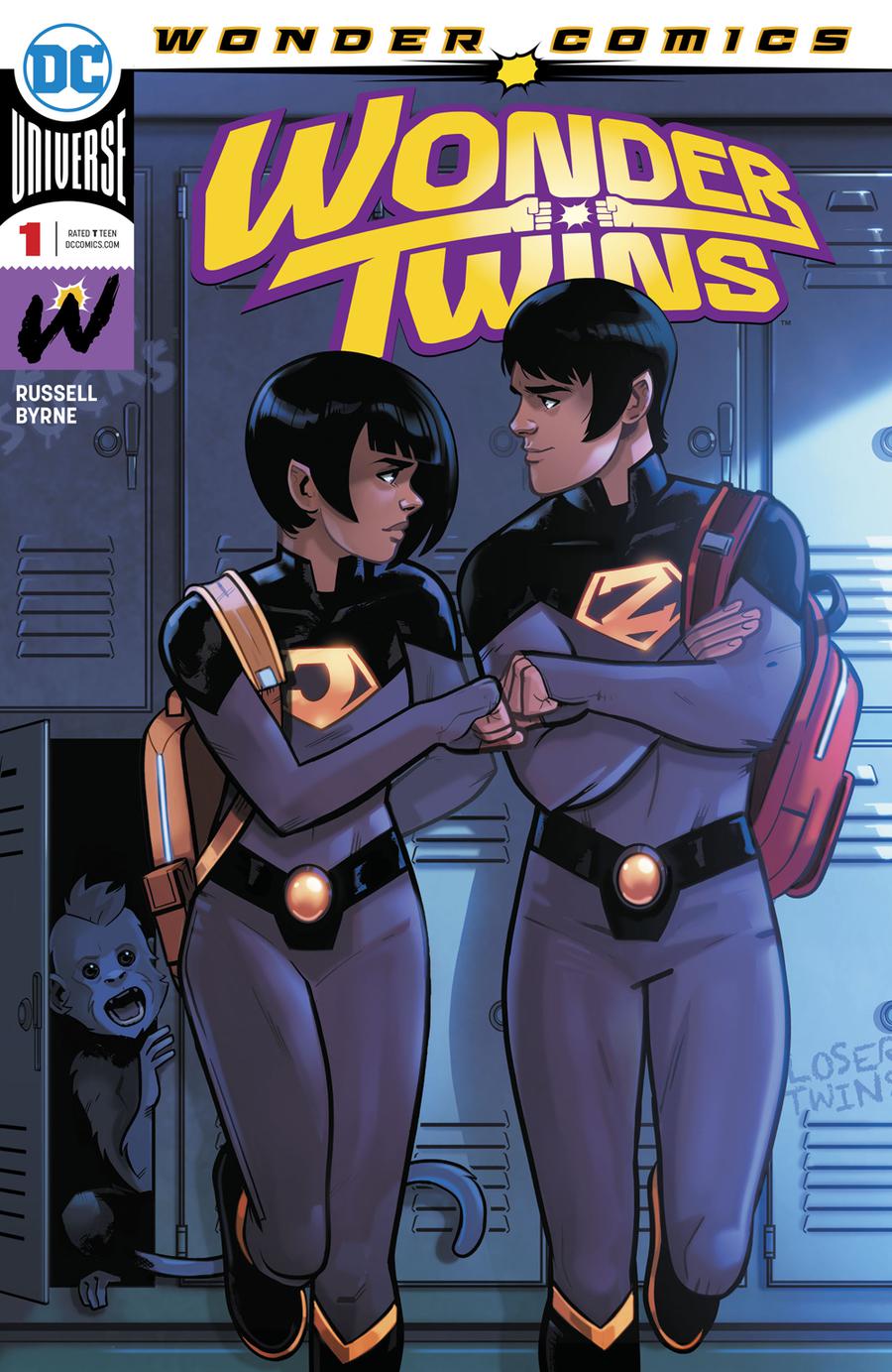 Wonder Twins #1 Cover A Regular Stephen Byrne Cover