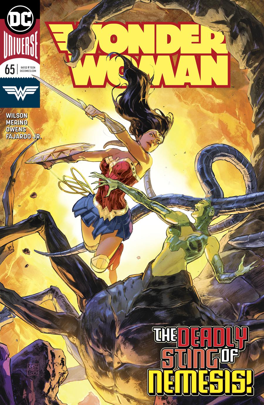 Wonder Woman Vol 5 #65 Cover A Regular Xermanico Cover