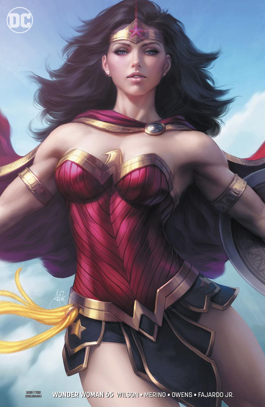 Wonder Woman Vol 5 #65 Cover B Variant Stanley Artgerm Lau Cover