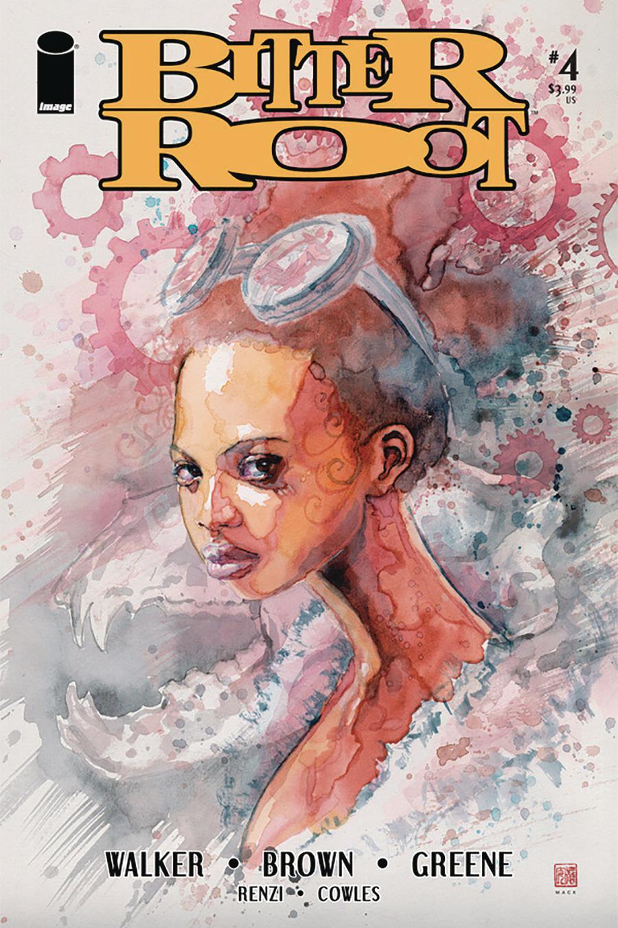 Bitter Root #4 Cover B Variant David Mack Cover