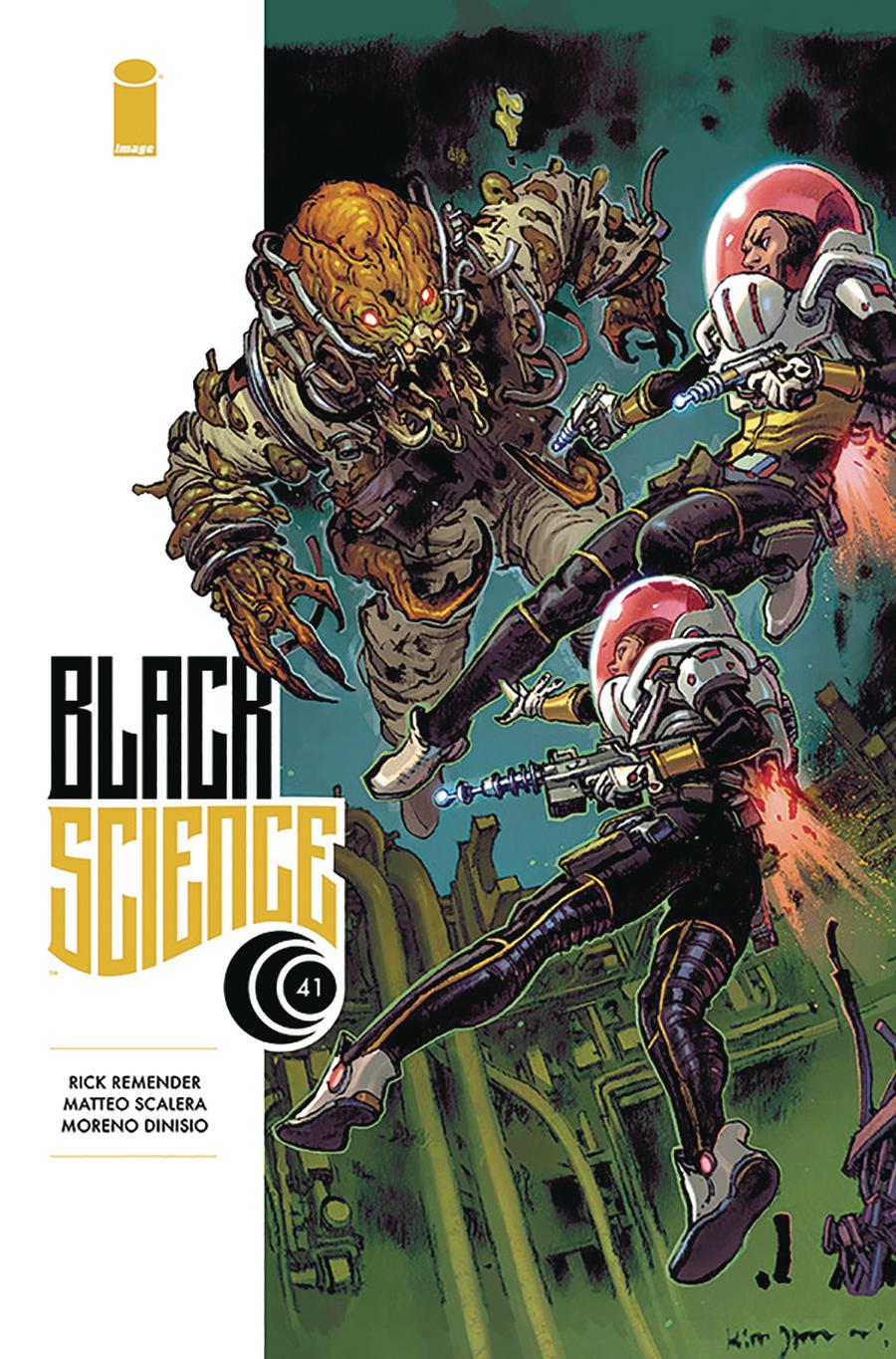 Black Science #41 Cover B Variant Kim Jung Gi Cover