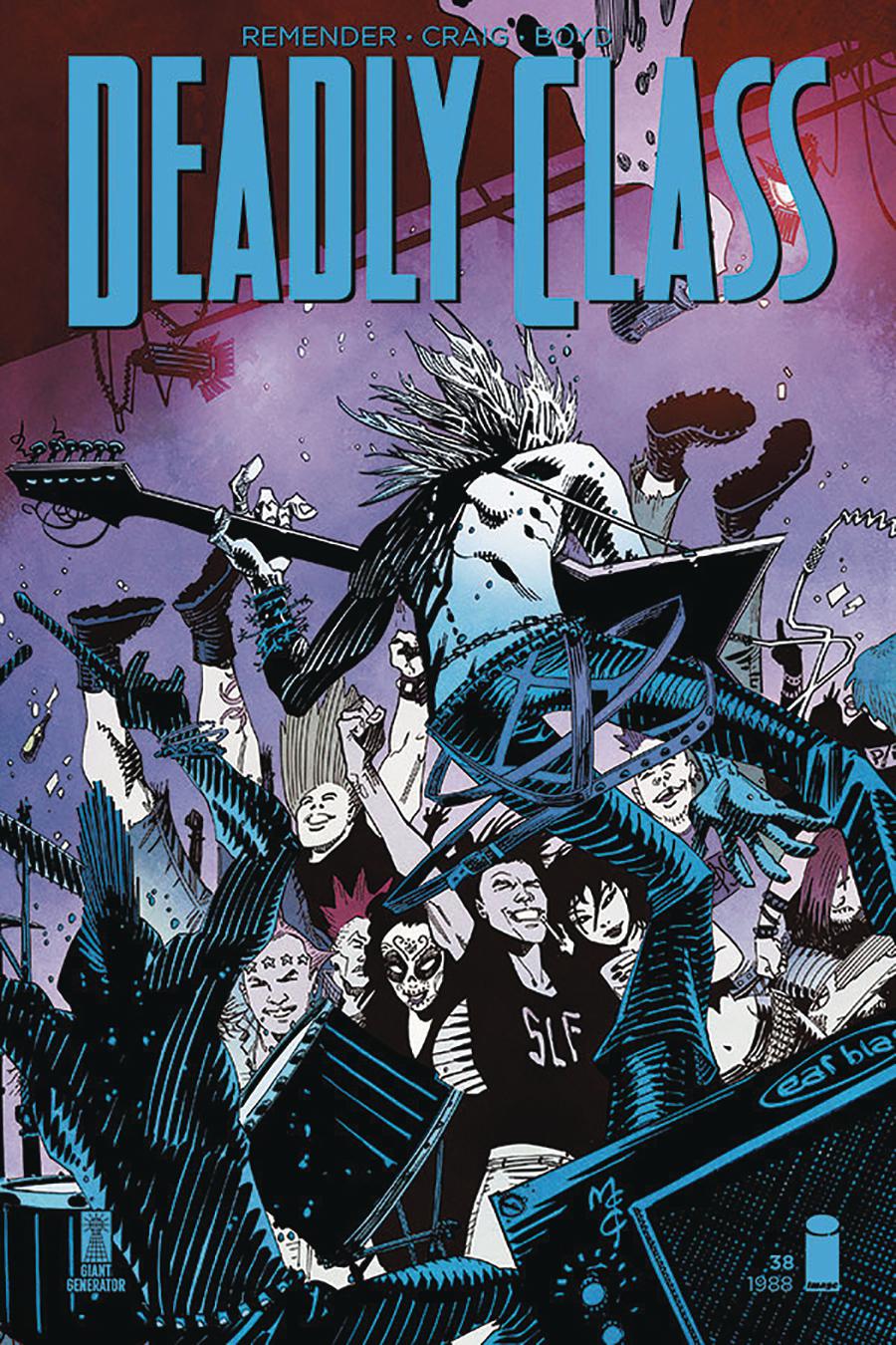 Deadly Class #38 Cover B Variant John McCrea Cover