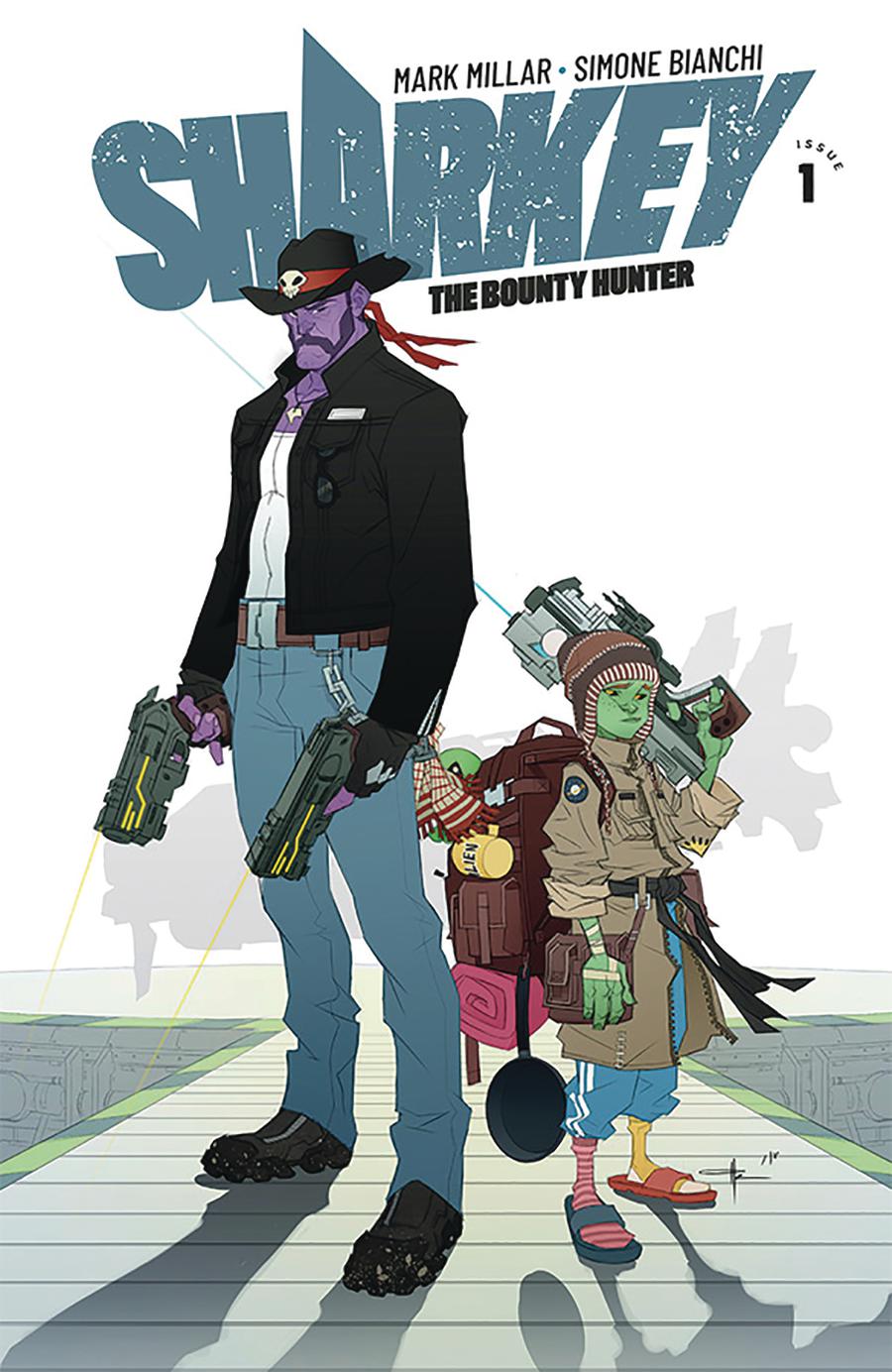 Sharkey The Bounty Hunter #1 Cover E Variant Ozgur Yildirim Cover