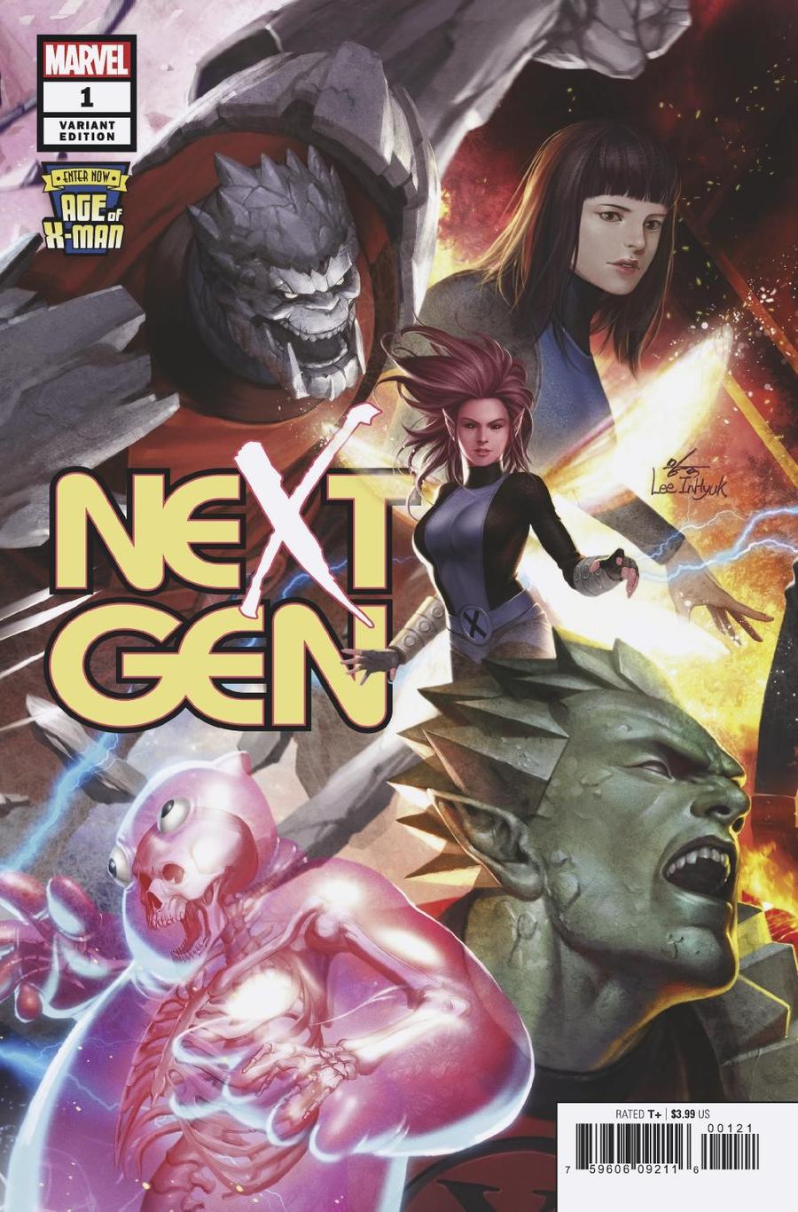 Age Of X-Man Nextgen #1 Cover B Variant Inhyuk Lee Connecting Cover