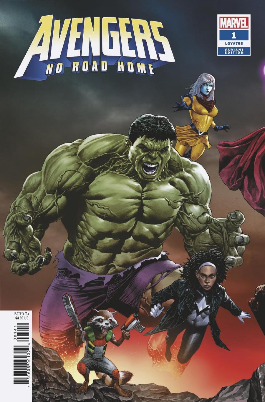 Avengers No Road Home #1 Cover B Variant Mico Suayan Connecting Cover (1 Of 3)
