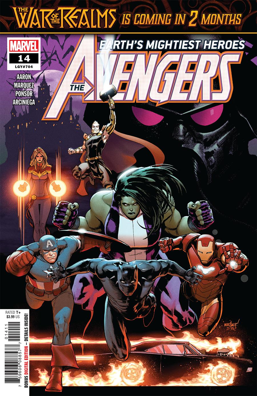 Avengers Vol 7 #14 Cover A Regular David Marquez Cover