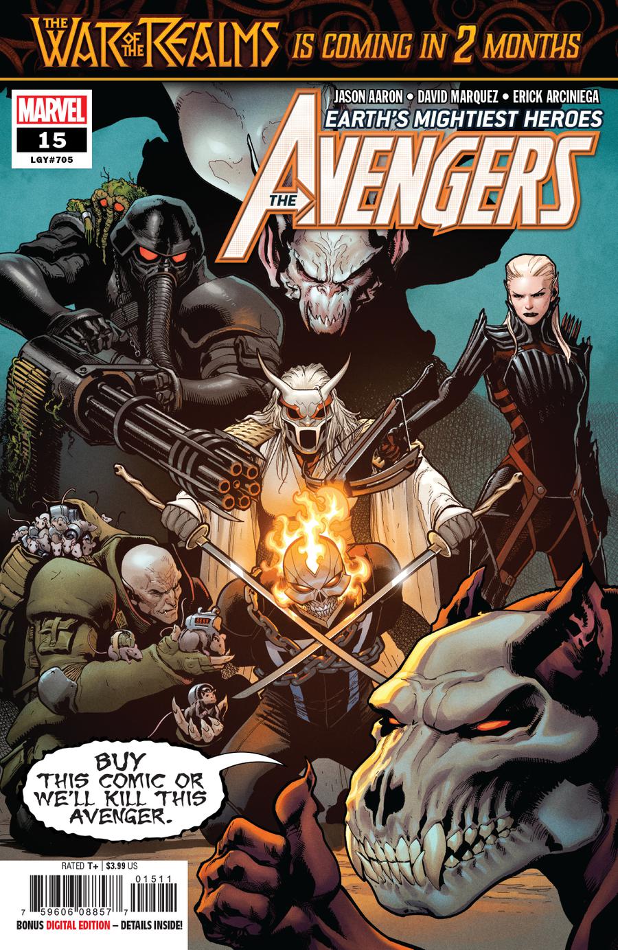 Avengers Vol 7 #15 Cover A Regular David Marquez Cover