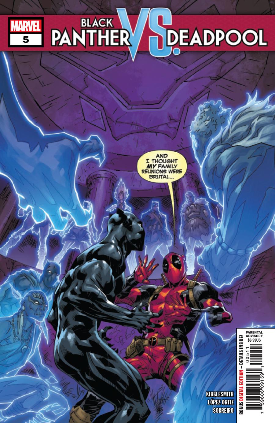 Black Panther vs Deadpool #5 Cover A Regular Ryan Benjamin & Rain Beredo Cover