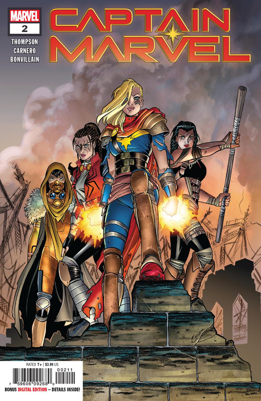 Captain Marvel Vol 9 #2 Cover A 1st Ptg Regular Amanda Conner & Paul Mounts Cover