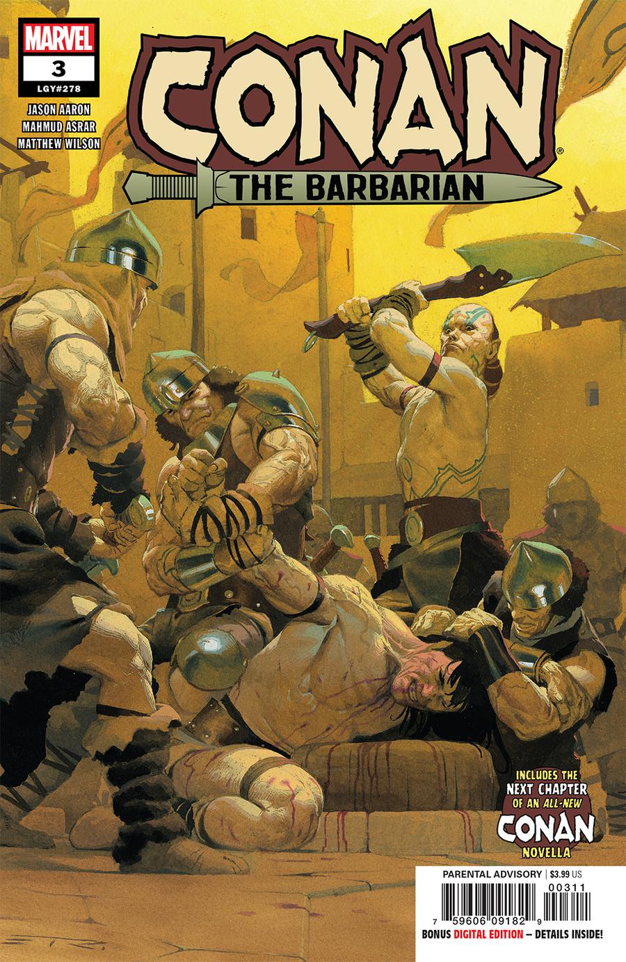 Conan The Barbarian Vol 4 #3 Cover A 1st Ptg Regular Esad Ribic Cover