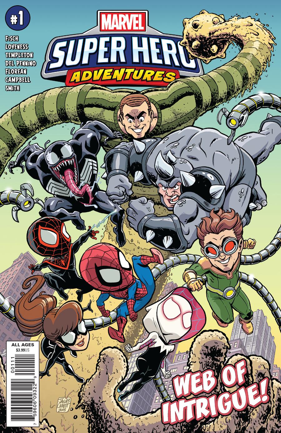 Marvel Super Hero Adventures Spider-Man Web Of Intrigue #1