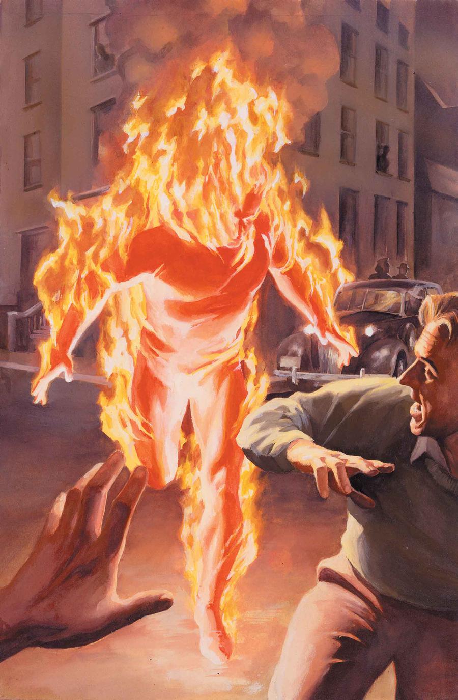 Marvels Annotated #1 Cover B Variant Alex Ross Virgin Cover
