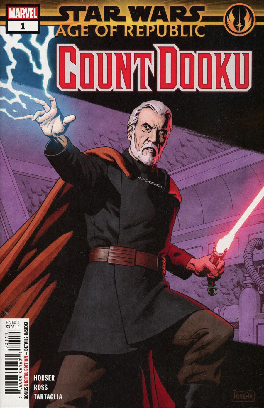 Star Wars Age Of Republic Count Dooku #1 Cover A Regular Paolo Rivera Cover