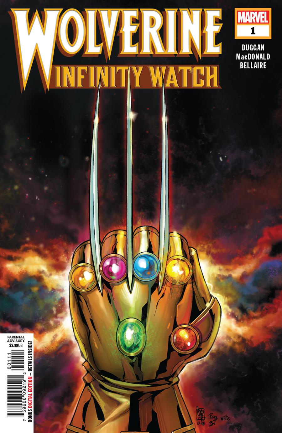 Wolverine Infinity Watch #1 Cover A 1st Ptg Regular Giuseppe Camuncoli Cover
