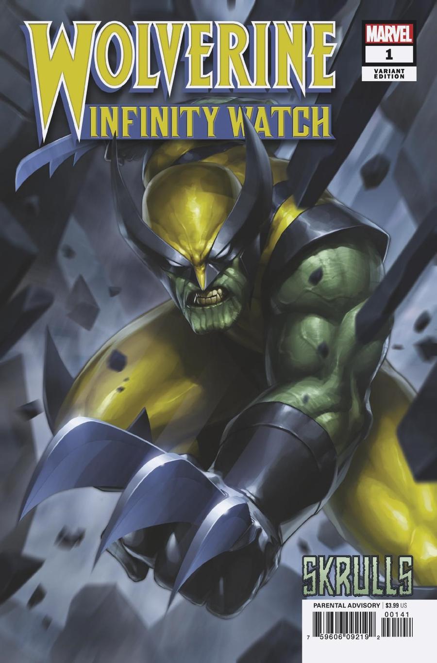 Wolverine Infinity Watch #1 Cover B Variant Jee Hyung Lee Skrulls Cover