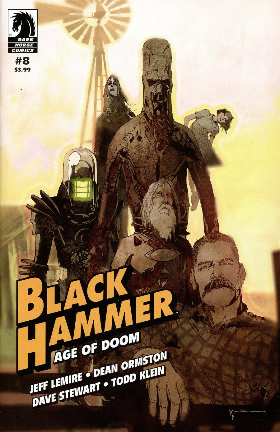 Black Hammer Age Of Doom #8 Cover B Variant Bill Sienkiewicz Cover