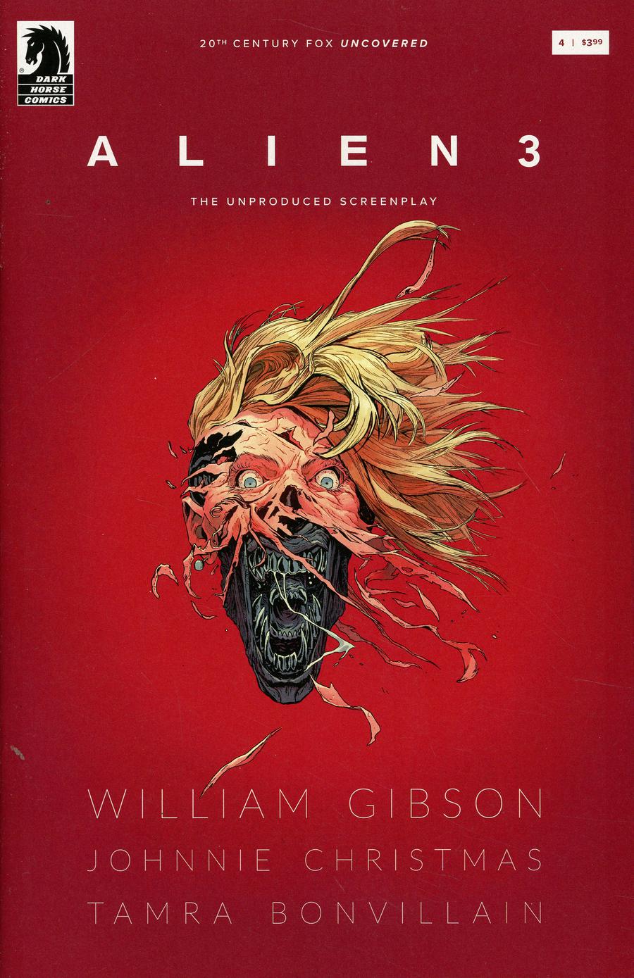William Gibsons Alien 3 #4 Cover A Regular Johnnie Christmas Cover