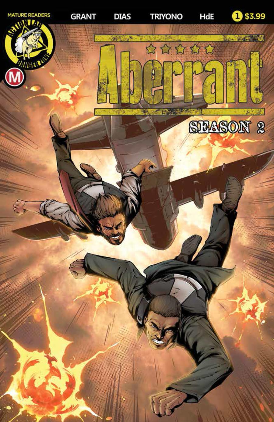 Aberrant Season 2 #1 Cover A Regular Davi Leon Dias Cover