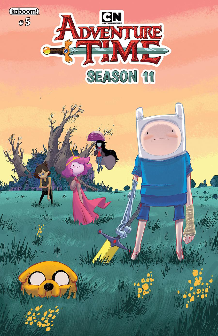 Adventure Time Season 11 #5 Cover A Regular Jorge Corona Cover