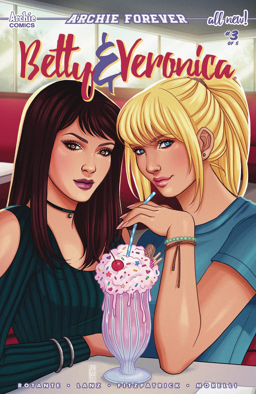 Betty & Veronica Vol 3 #3 Cover B Variant Jen Bartel Cover