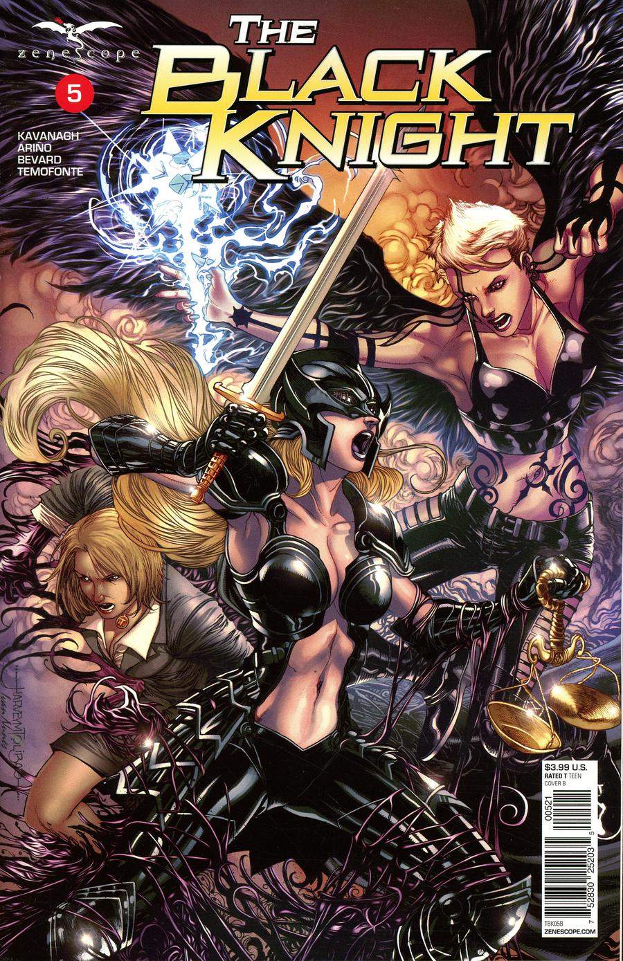 Grimm Fairy Tales Presents Black Knight #5 Cover B Harvey Tolibao