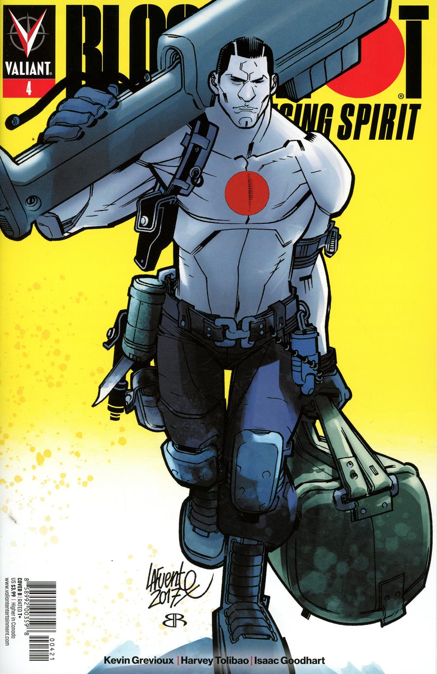 Bloodshot Rising Spirit #4 Cover B Variant David Lafuente Cover